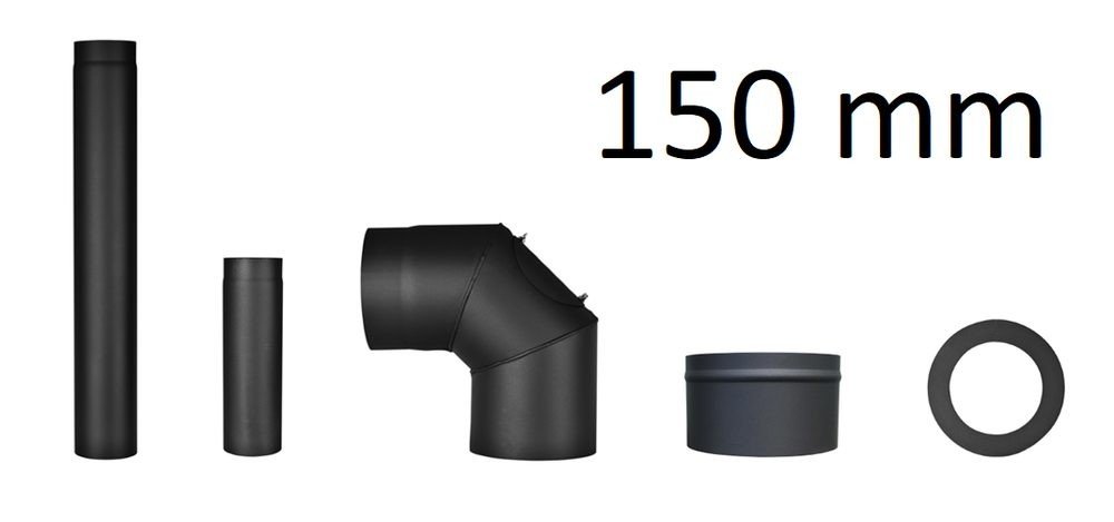 Sada kouřovodů HOMELUX 150 mm, SET 150-01