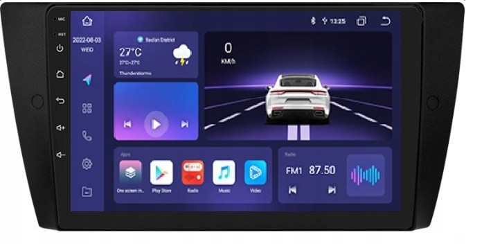 9“ Android 12 Autorádio Bmw E90 (4+32GB) CarPlay