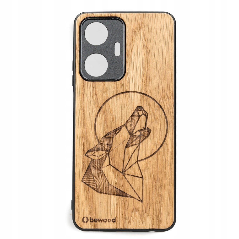 Dřevěné Pouzdro Na Realme C55 Vlk Dub Bewood Case