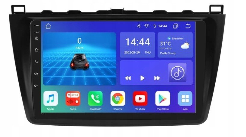 9“ Android 11 Autorádio Mazda 6 2007-2012 (2+32GB)