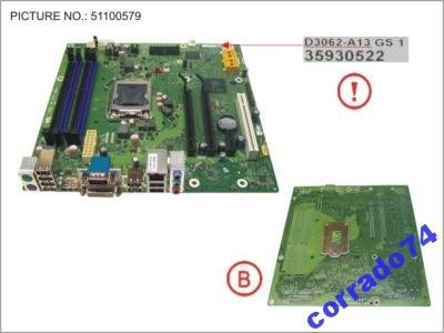 Esprimo P900 E900 Celsius W410 Fujitsu D3062-A13