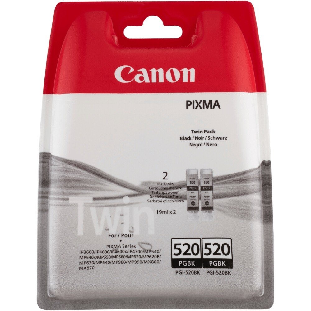 Inkoust Canon PGI-520 2-PACK černý (black)