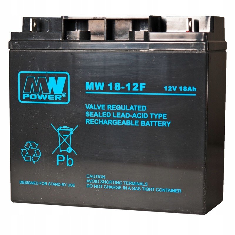 Baterie Mw 18-12F Agm 12V 18Ah Mw Power