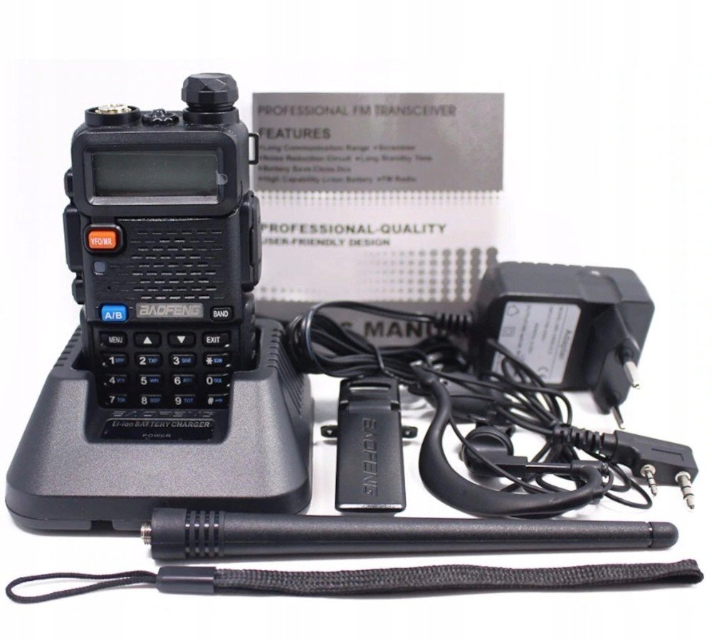 UV-5R 8W Vysílačka Radiotelefon Walkie Talkie