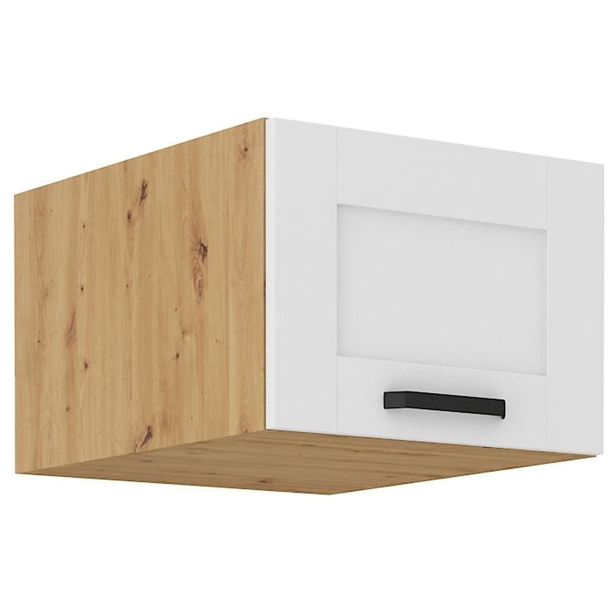 Kuchyňská skříňka Luna bílý matný/artisan 50 Nagu-36 1F