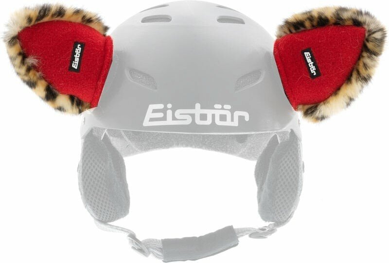 Eisbär Helmet Ears Brown/Red UNI
