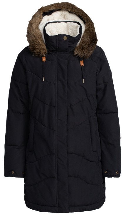 Černý zimní dámský kabát Roxy Ellie M