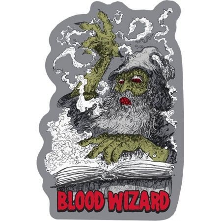Samolepka Blood Wizard Conjuring - Šedá - Univerzální