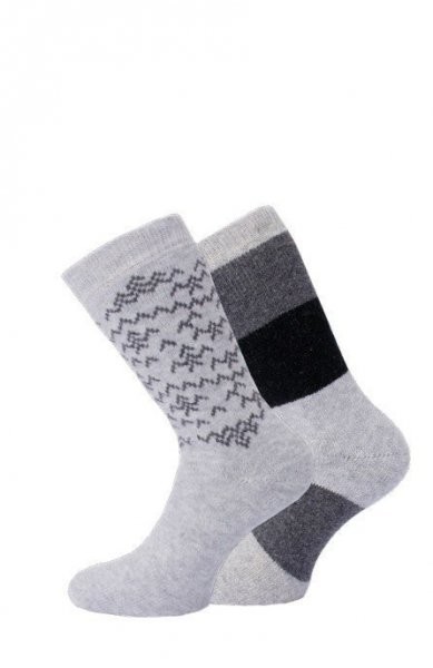WiK 20663 Outdoor Thermo A'2 Ponožky 39-42 šedá-černá