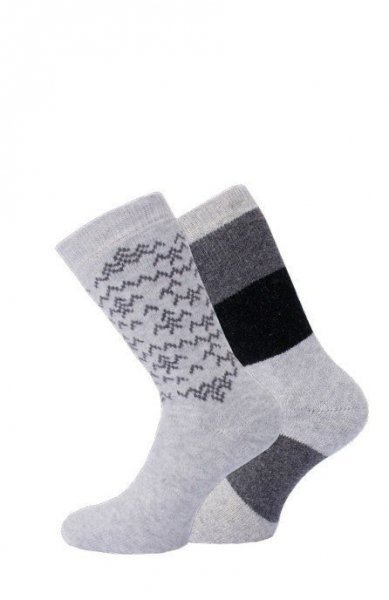 WiK 20663 Outdoor Thermo A'2 Ponožky 43-46 šedá-grafitová