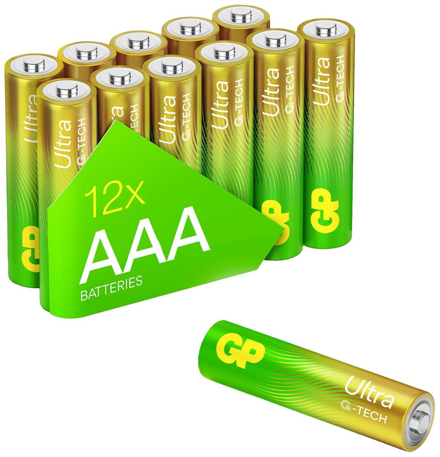 GP Batteries GPPCA24AU655 mikrotužková baterie AAA alkalicko-manganová 1.5 V 12 ks