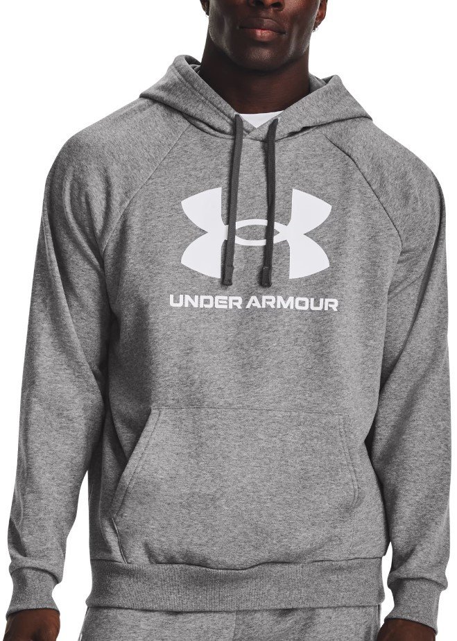 Mikina s kapucí Under Armour UA Rival Fleece Logo HD-GRY