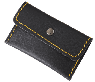 Kožená kapesní peněženka Barva kůže: Černá Montana deluxe (D50)