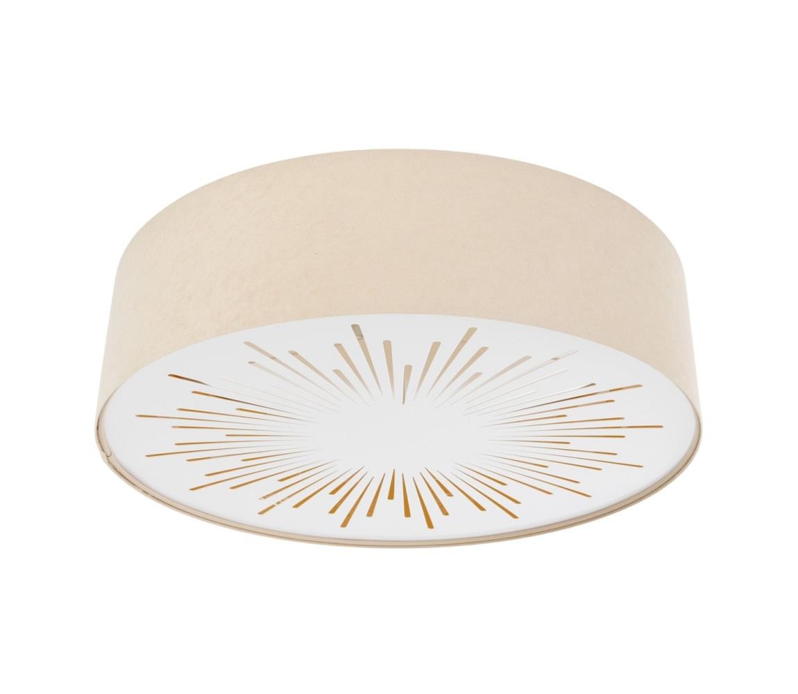 Stropní svítidlo RAYS 2xE27/60W/230V pr. 40 cm béžová