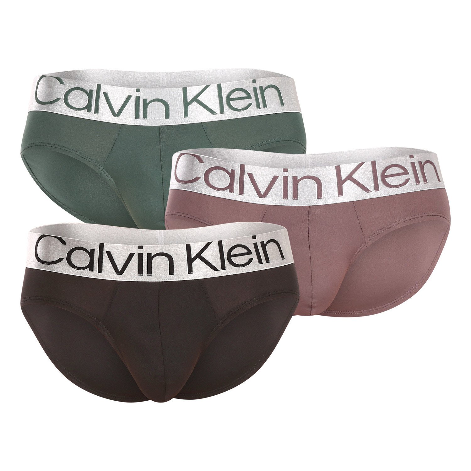3PACK pánské slipy Calvin Klein vícebarevné (NB3073A-GIA) S