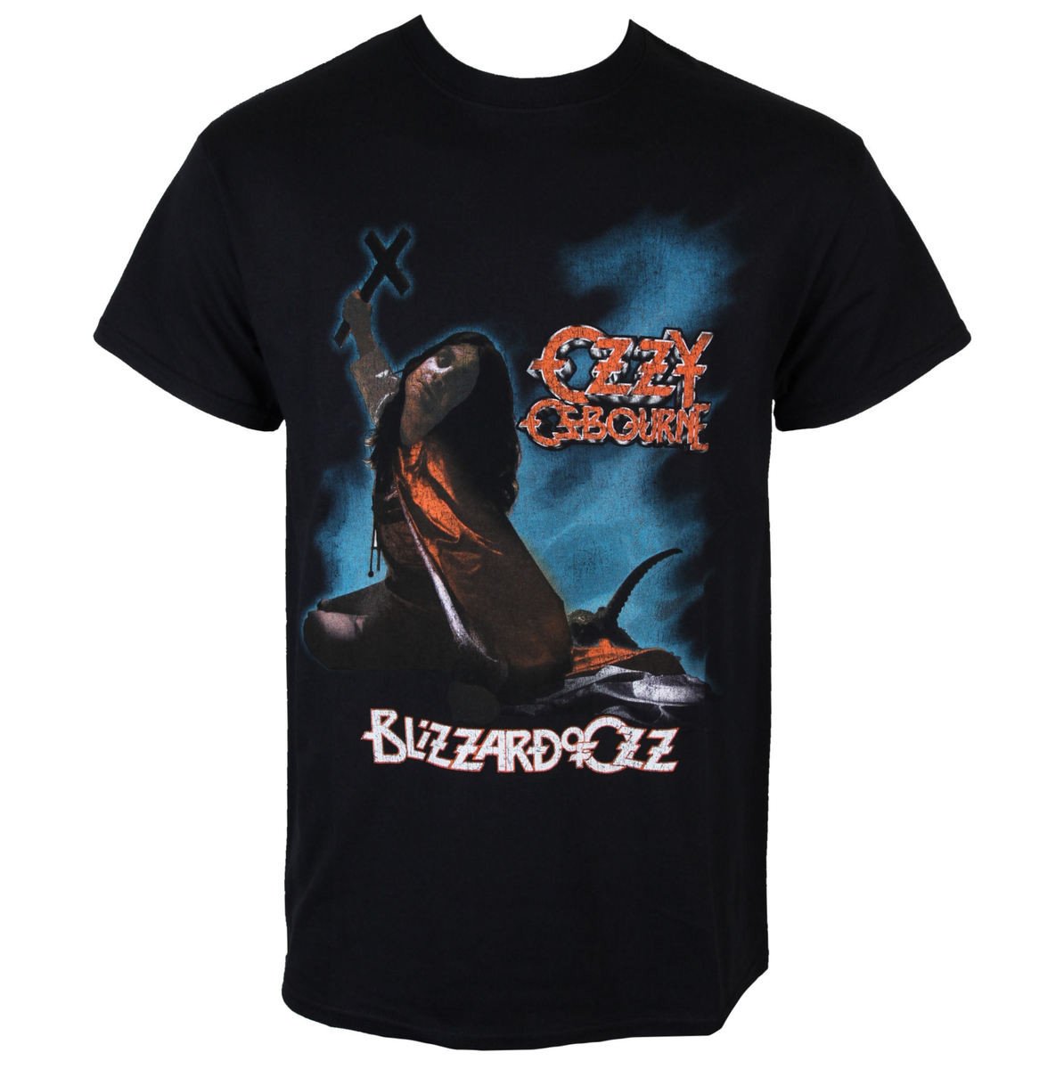 Tričko metal pánské Ozzy Osbourne - Blizzard Of Ozz - ROCK OFF - OZZTSG01MB S