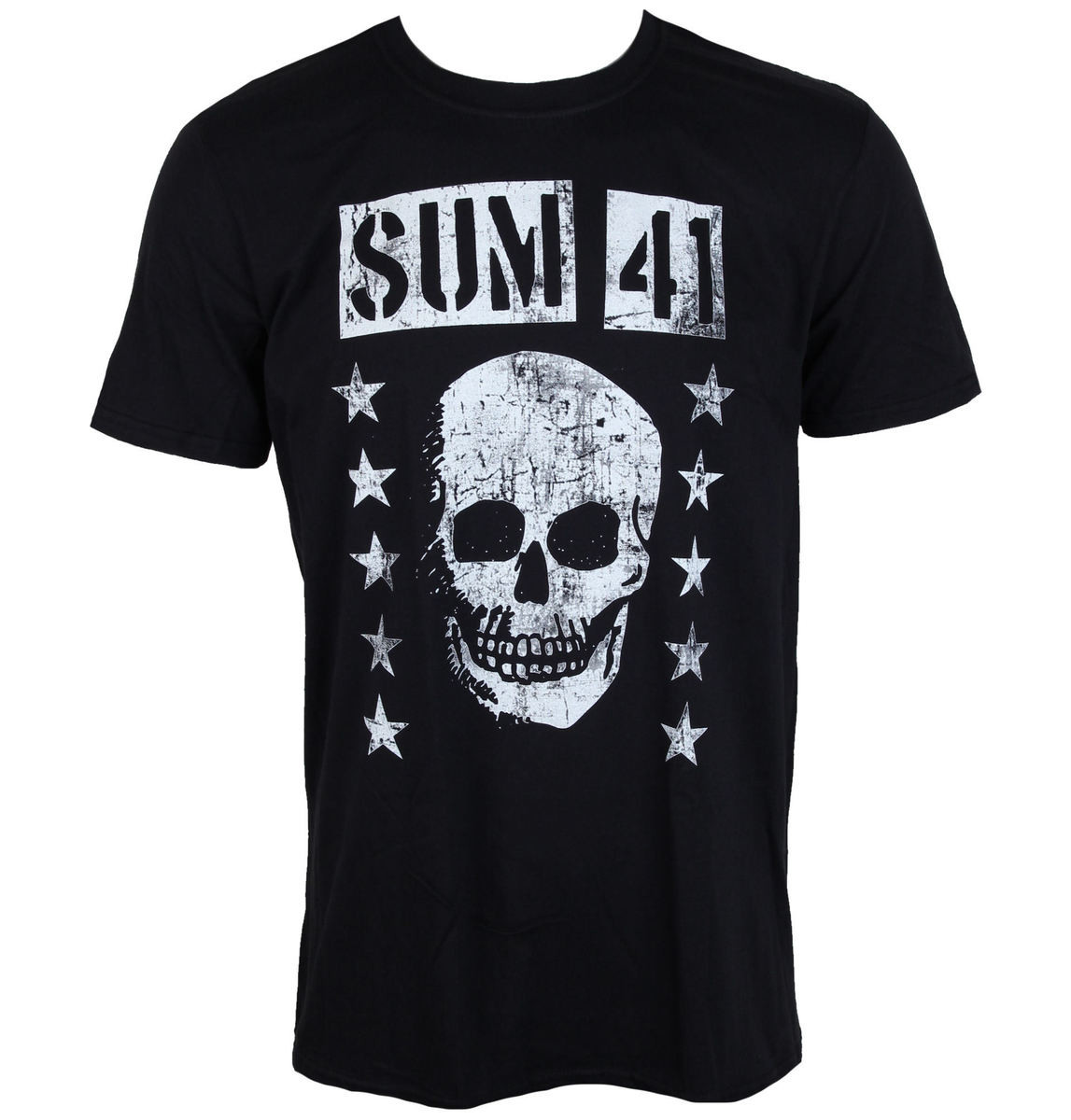 Tričko metal pánské Sum 41 - GRINNING SKULL - PLASTIC HEAD - RTSUM003 S