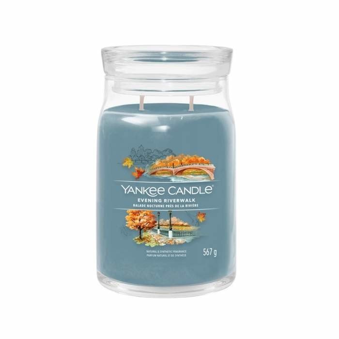 YANKEE CANDLE Evening Riverwalk svíčka 567g / 2 knoty (Signature tumbler velký )