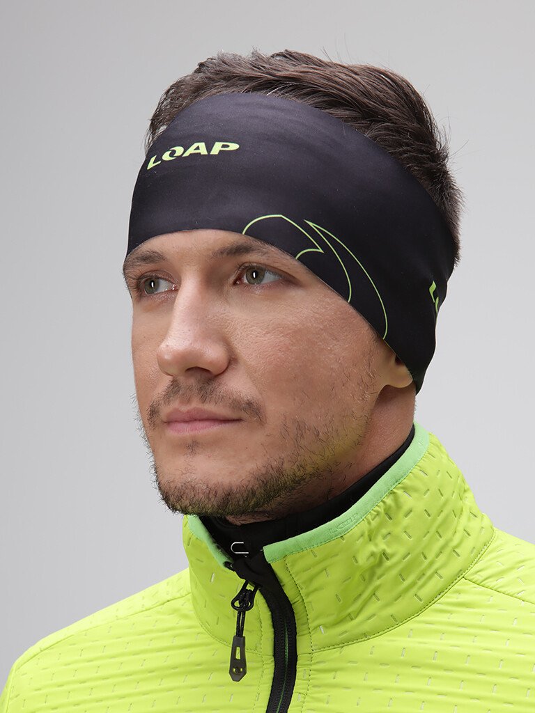 Pánská čelenka LOAP ZAL Černá/Zelená