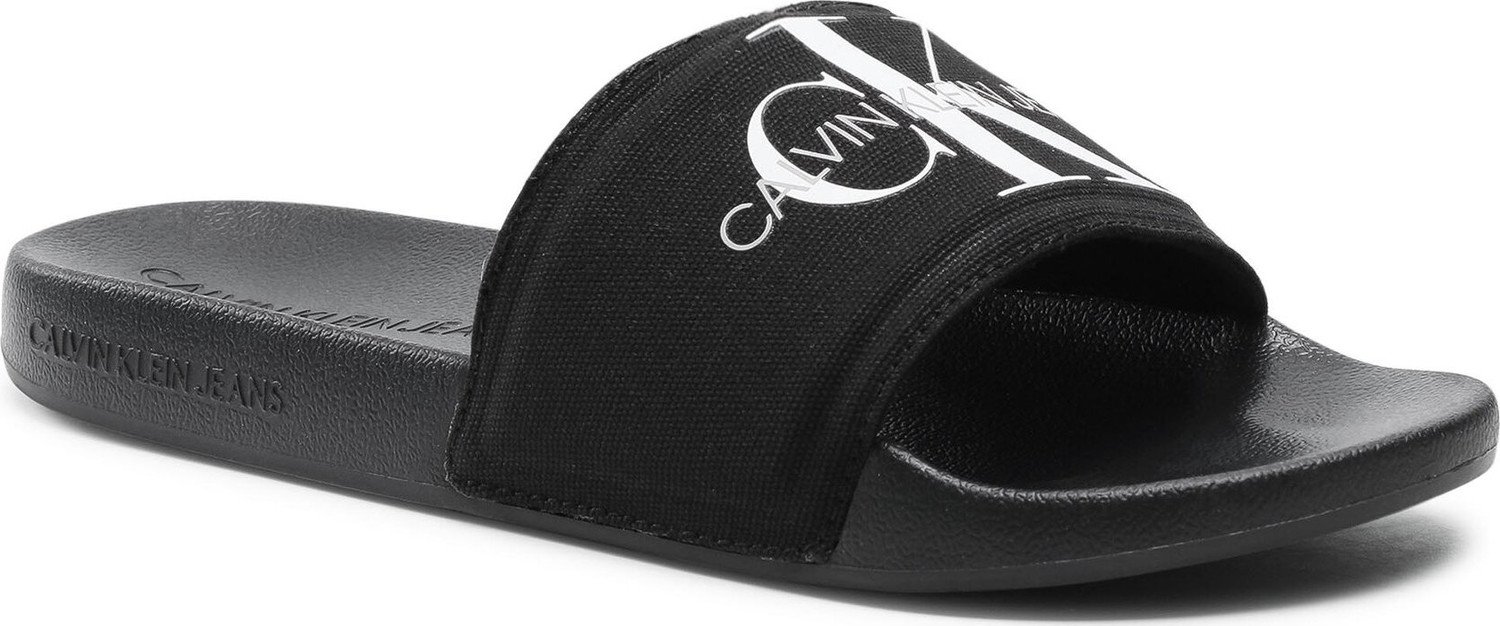 Nazouváky Calvin Klein Jeans Slide Monogram Co YM0YM00061 Black BDS