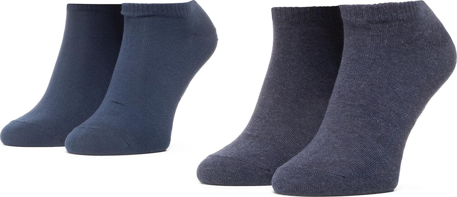 Sada 2 párů nízkých ponožek unisex Levi's® 37157-0195 Navy