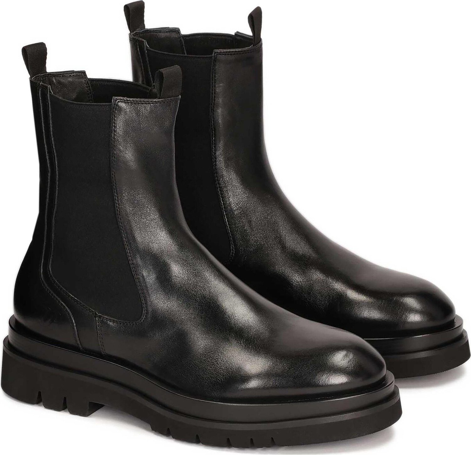 Kotníková obuv s elastickým prvkem Kazar Studio Hansel 84707-01-00 Black