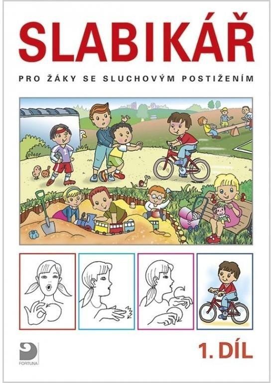 Slabikář pro žáky se sluchovým postižením, dvoudílná učebnice (1. a 2. díl) - Kateřina Chuchmová