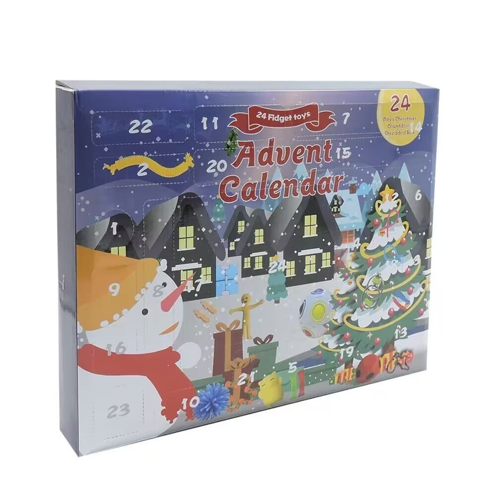 Adventní kalendář – 24 okýnek - Alltoys