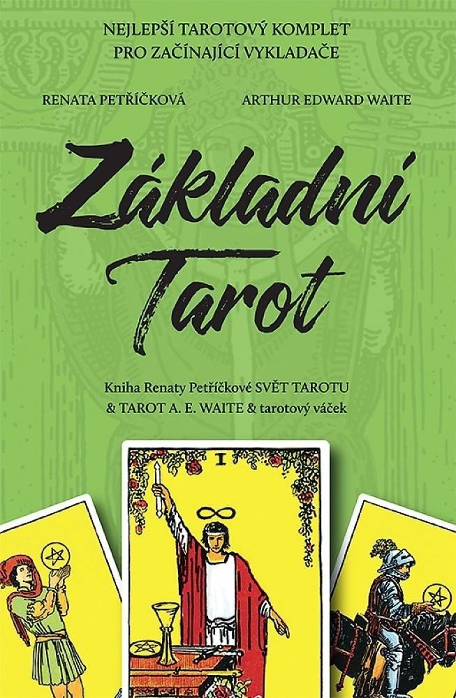 Základní Tarot - Kniha Svět tarotu + 78 karet A.E.Waite + váček, 2.  vydání - Renata Petříčková