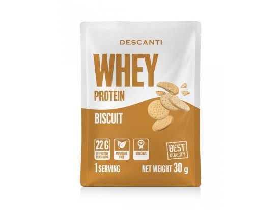 DESCANTI s.r.o Descanti whey protein - biscuit 30 g