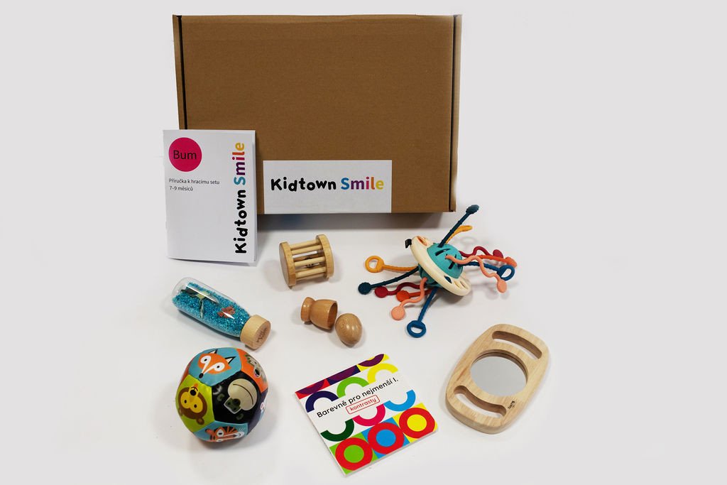 Kidtown Smile: Bum (hrací set, 7-9 měsíců)