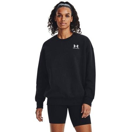 Mikina Under Armour Essential Flc OS Crew-BLK