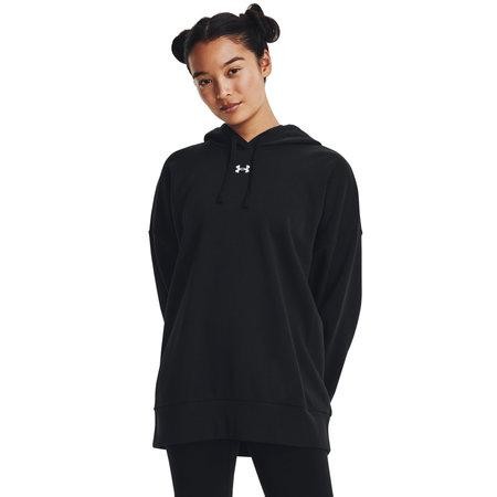 Mikina s kapucí Under Armour UA Rival Fleece OS Hoodie-BLK