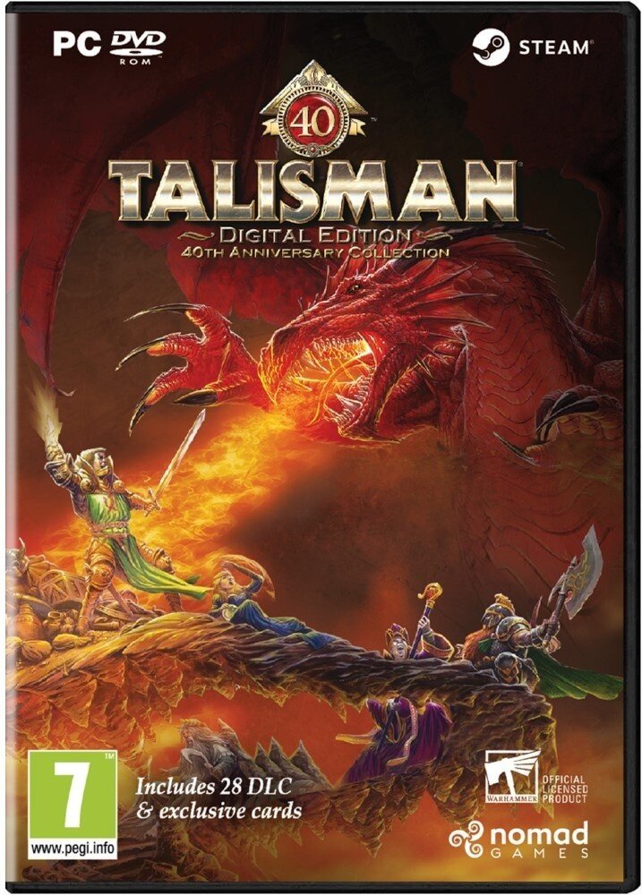 Talisman: Digital Edition – 40th Anniversary Collection (PC) - 5055957704582