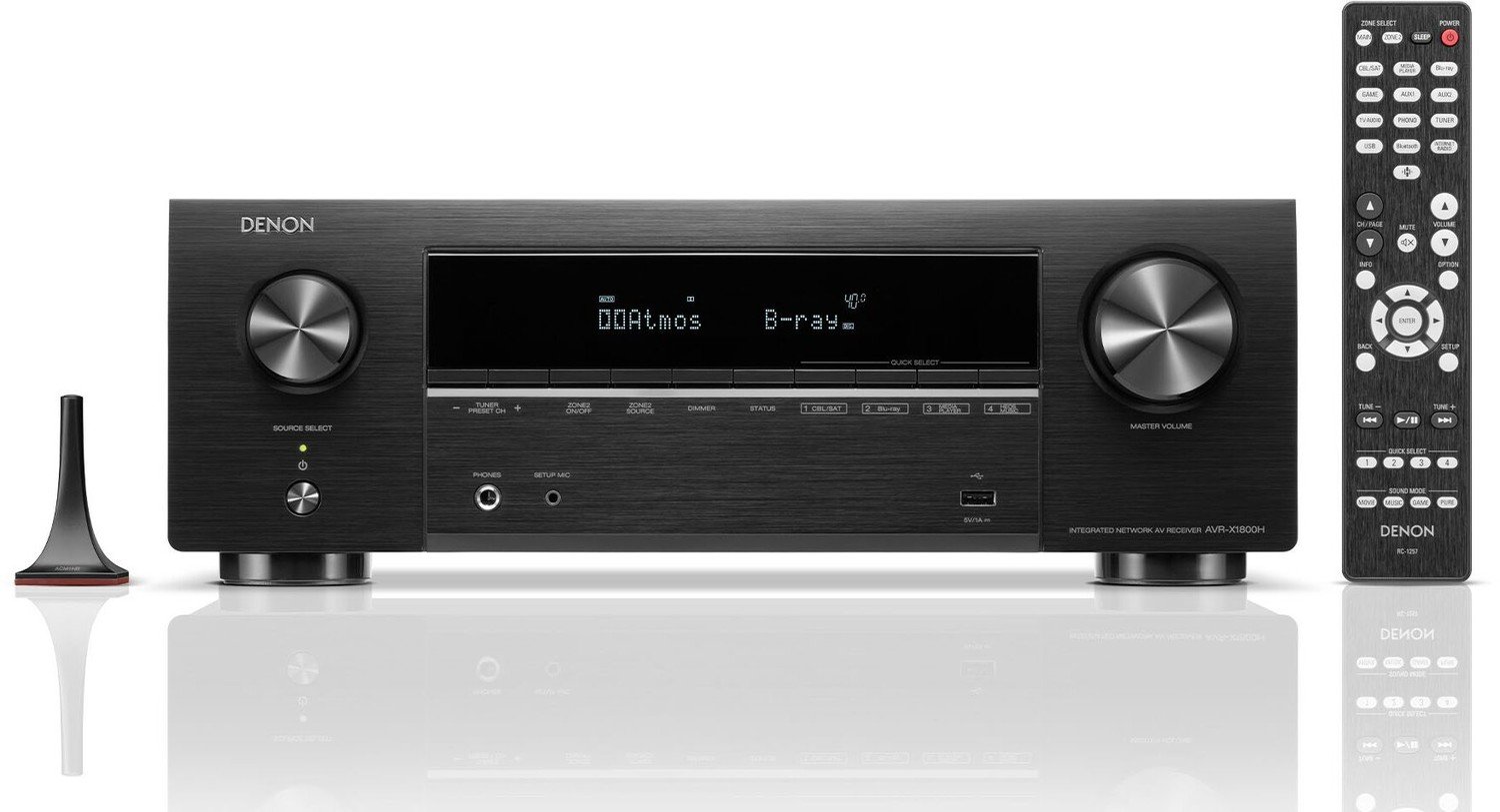 Denon AVR-X1800H, černá - AVR-X1800H