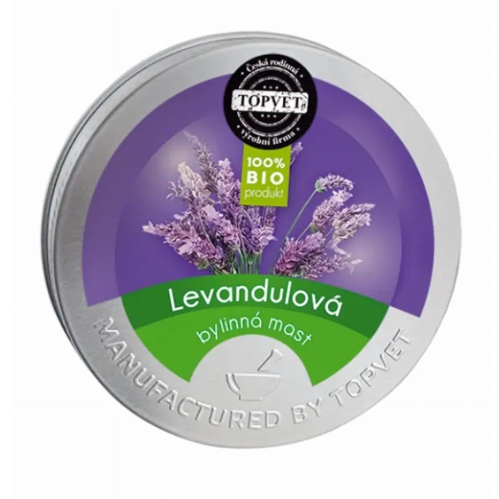 Levandulová mast  Topvet 50ml