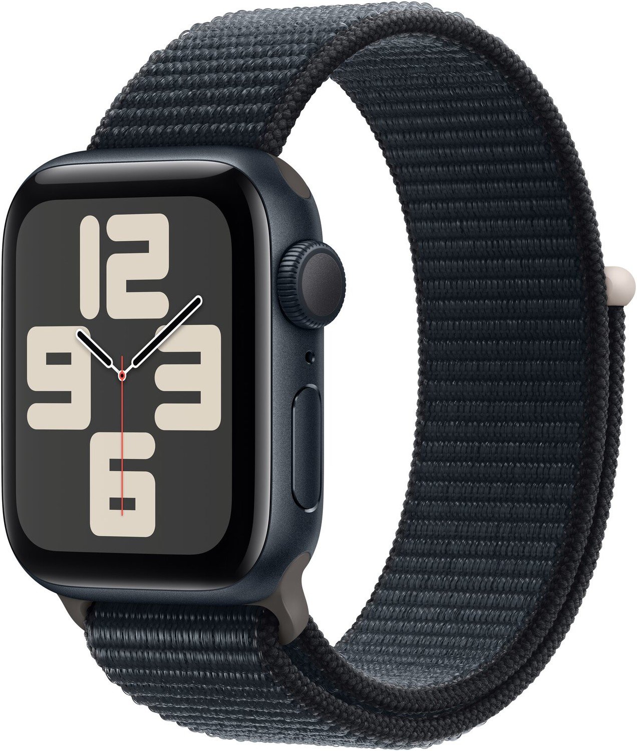 Apple Watch SE 2023, 40mm, Midnight, Midnight Sport Loop - MRE03QC/A