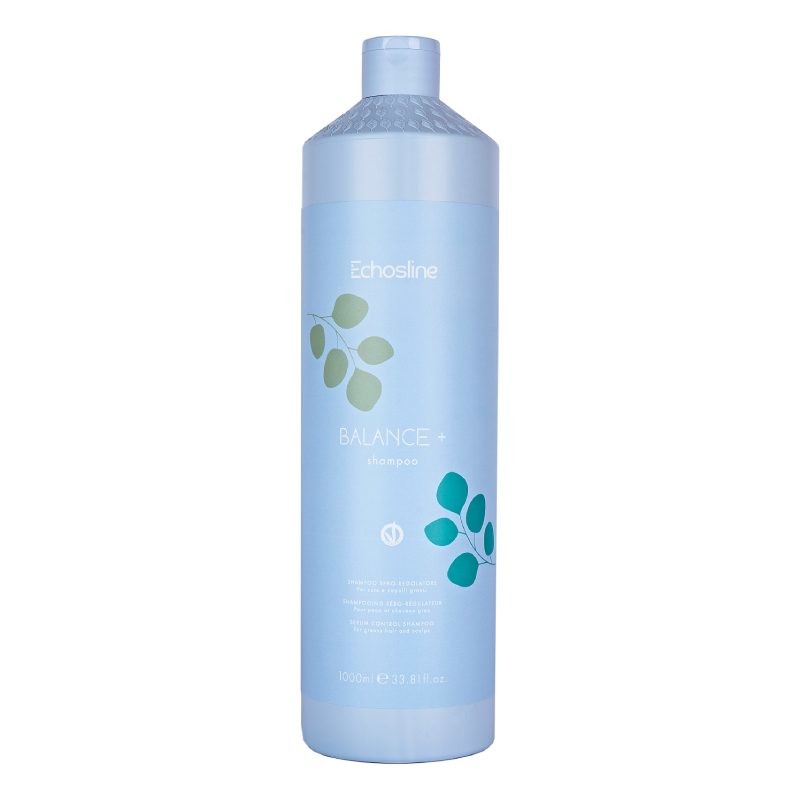 Echosline Balance+ Shampoo Sebum Control Shampoo - šampon pro redukci mazu šampon Balance+, 1 000 ml