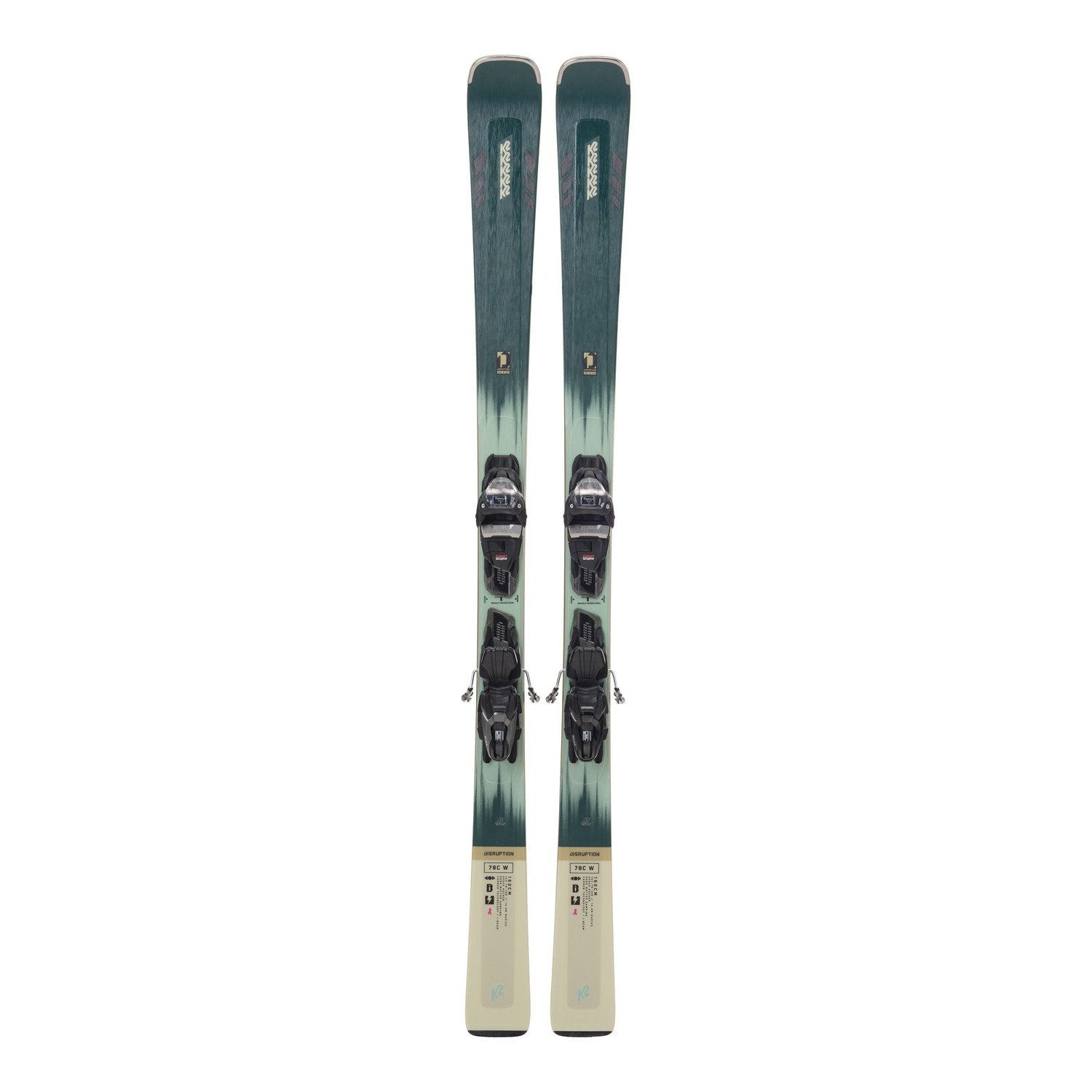 K2 Disruption 78C W + Er3 10 Compact Quikclik Black - Anthracite Set (2023/24) velikost: 146 cm