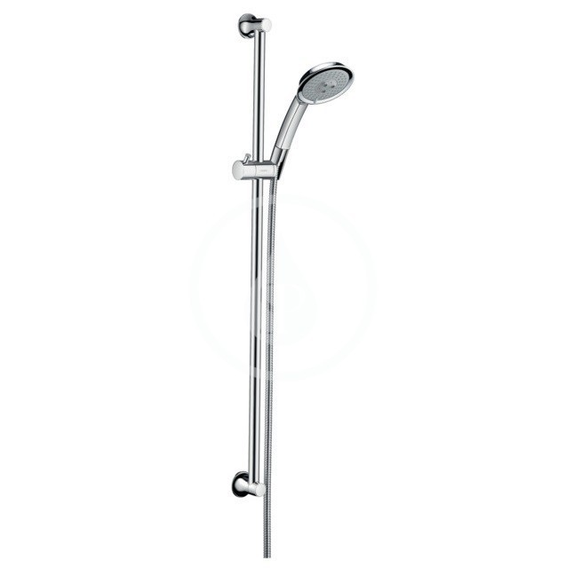 Hansgrohe 27841000 - Set sprchové hlavice 100 Air, 3 proudy, tyče 0,90 m a hadice, chrom