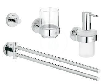 Grohe 40846001 - Sada doplňků do koupelny 4 v 1, chrom