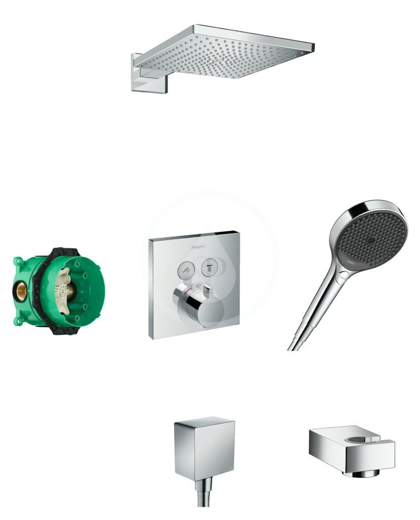 Hansgrohe 27918000 - Sprchový set 300 s termostatem pod omítku, chrom