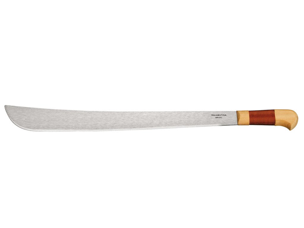 Mačeta TRAMONTINA 53 cm s dřevěnou rukojetí, dřevo, uhlíková ocel SAE1070