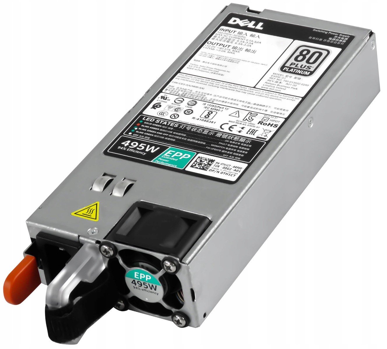 Dell 0TH1CT 495W E495E-S1 R740 R730 R630 R530 R730