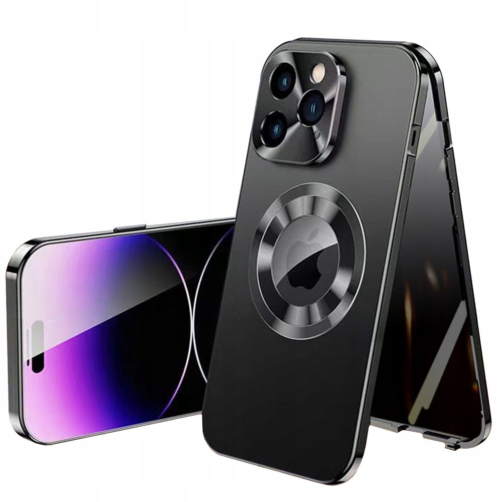 Magnetické pouzdro Dual Glass pro iPhone 13 Pro Max