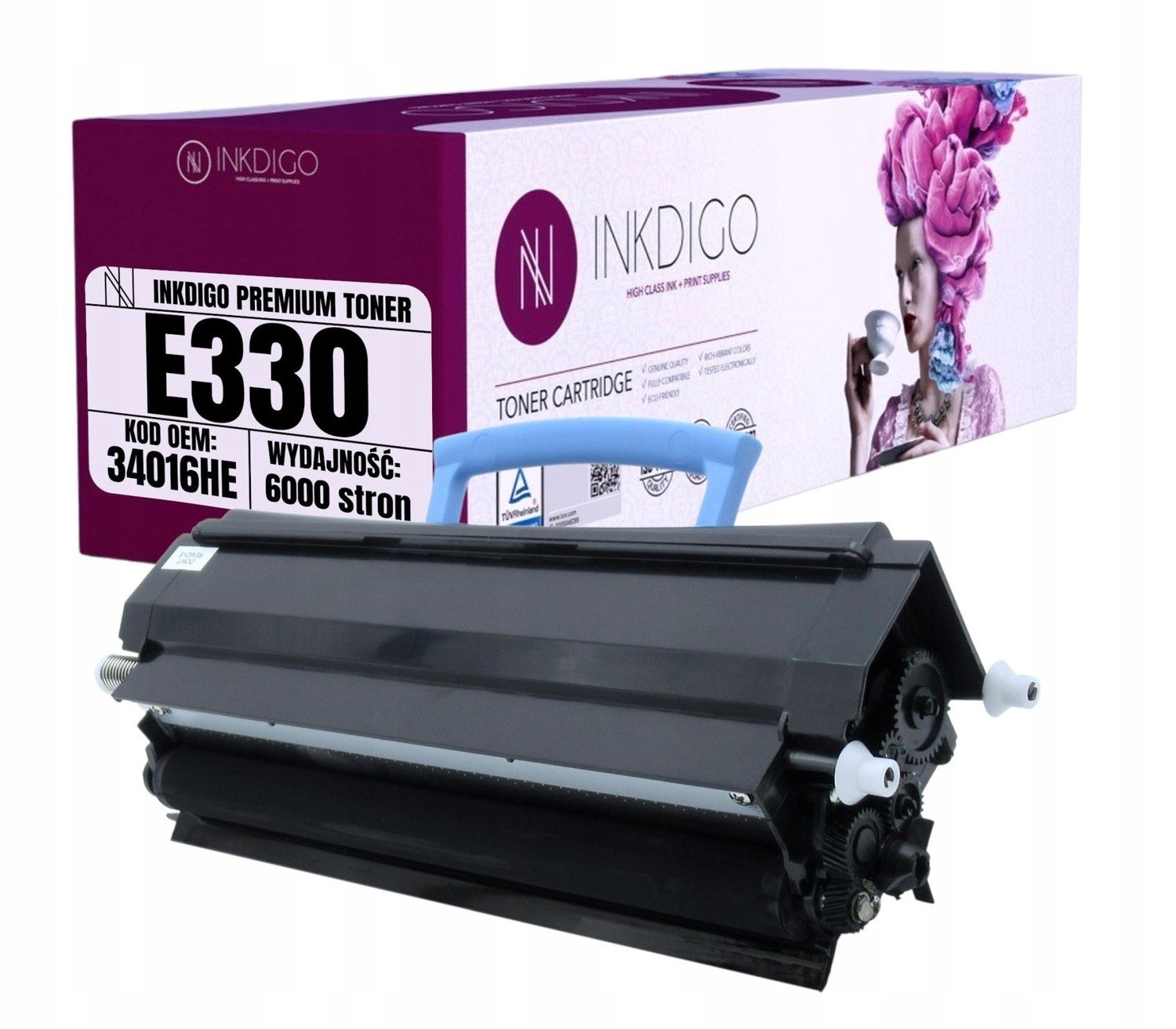 Náhradní toner 34016HE pro Lexmark E 330 E 332 E 340 E 342 Produktivita XXL