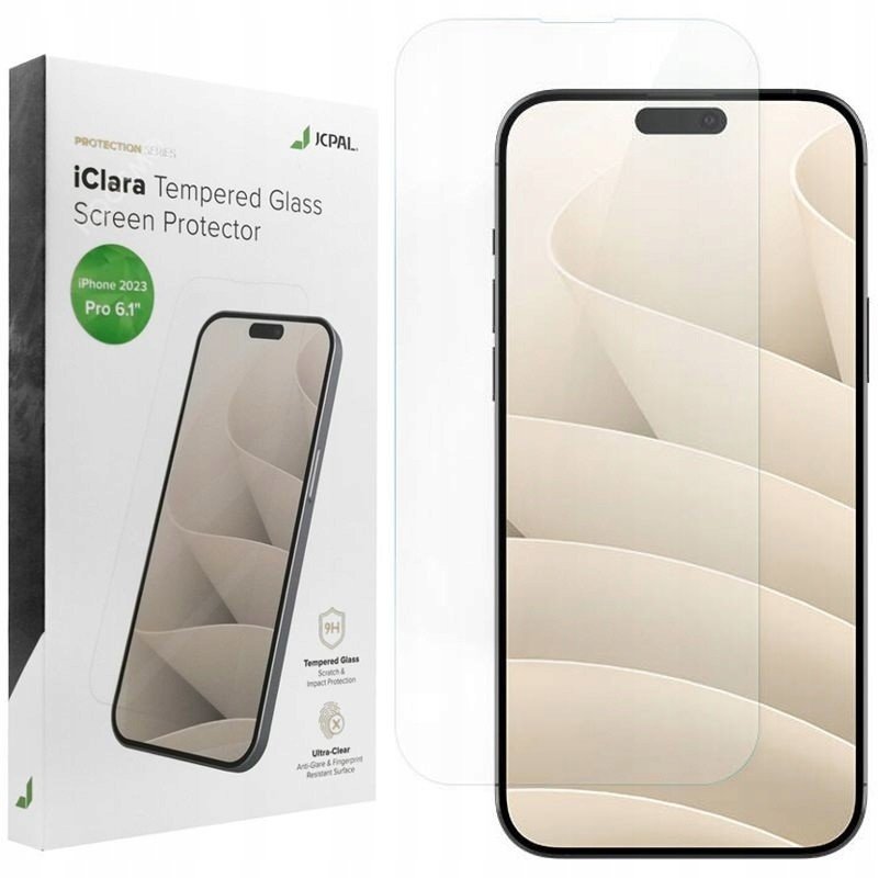 Sklo pro Apple iPhone 15 Pro, Jcpal iCLARA 0.26mm