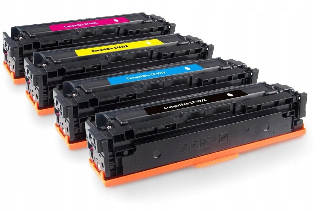 4X Toner pro Hp 201X M252dw M252n M274n M277dw