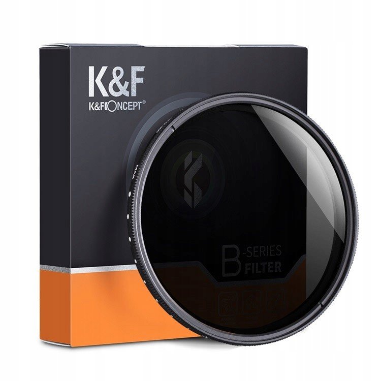 K&f Concept nastavitelný filtr (ND2-ND400) 82mm