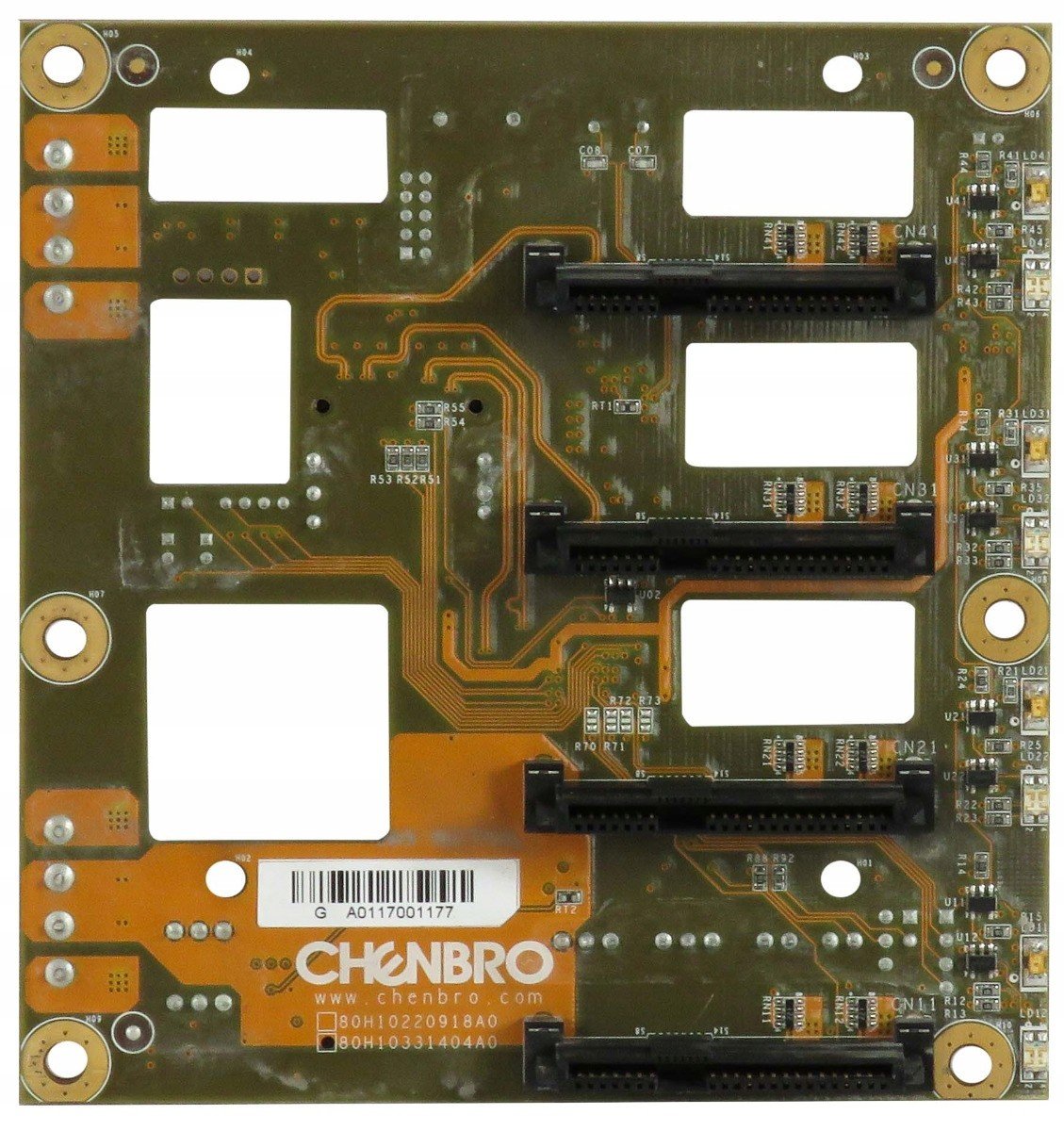 Backplane Chenbro 80H10331404A0 Mini-sas -> Sas